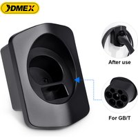 JDMEX EV Charger Holder For Type 2 Type 1 GBT Connector Socket Plug Extra Protection Wallbox Electric Car Charging Cable Bracket