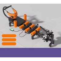 Electric Lumbar Traction Stretcher Medical Leg Stretcher & Inversion Table for Spine Cervical Correction & Heightening Training