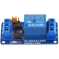 1 Channel Relay Module Board, Dual Optocoupler Isolation with High Low Trigger 3.3V-24V