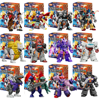 Blokees Transformers Building Blocks Defender Version Optimus Prime Bumblebee Robot Cartoon Anime Transformation Collection Toys