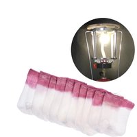 Lantern Mantles 10 Pieces Propane Lamp Mantles Brightness Boost Light Cover Shade for Outdoor Kitchen Dining Living Room Camping