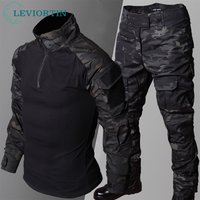 Neue Herren Froschanzug Airsoft Outdoor Kleidung Paintball SWAT Assault Uniform Hemden und Hosen für Männer