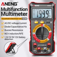 Digital Multimeter NCV 1999 Count AC/DC Voltage Tester ANENG SZ305 Smart Multimetro Ohm Hz Diode High Pressure Professional Test
