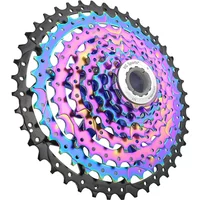 AliExpress NONE Colorful 8 9 10 11 12 Speed MTB Cassette 40/42/50T Mountain Bike Sprocket Rainbow Bicycle Freewheel K7 Flywheel For Shimano HG