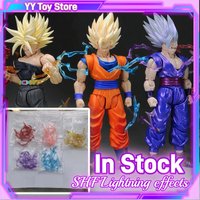 In Stock Action Figure Effect Parts Accessories SHF Universal Dragon Ball Anime Character Figure Lightning Effect Parts Toy Gift