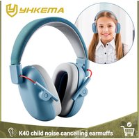K40 Baby Earmuffs 3-16 Years Old Child YHKEMA Baby Hearing Protection Safety Earmuff Noise Reduction Ear Protector for Children