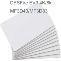 5PCS 13.56Mhz Desfire EV3 4K/8K Card RFID Card Large Capacity Blank Card