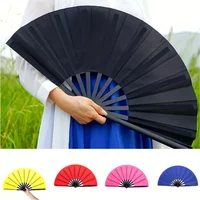 Chinese Style Kung Fu Fan Square Chinese Symphony Fan Fitness Dance Classic Kung Fu Fan Tai Chi Chinese Dance and Martial Arts