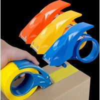 Tape Dispenser Plastic Sealing Packer Packaging Parcel 10 Degrees Sloped Roller Tape Cutter Sealing Tape Holder Manual Machine