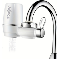 1pc Faucet Water Purifier,Ceramic Cartridge Tap Water Filter,Removes Impurities for Kitchen Drinking&Washing,Purificador De Agua