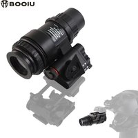 BOOIU Fast/MH Helmet Single-Tube Night Vision Goggle PVS18 Model L4G24 NVG Helmet ABS Bracket Accessory Without Night Vision