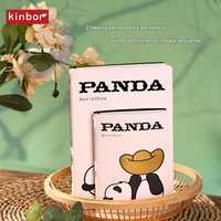 Kinbor Undated School Notebook Weekly Planning Agenda Efficiency Handbook, Child Student Girl Cute Diary Self Discipline Notepad