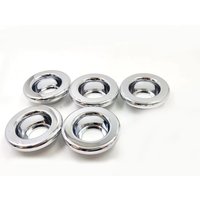 5pcs spa jet table surface,Perfect bathtub accessories,Chrome plated plastic surface