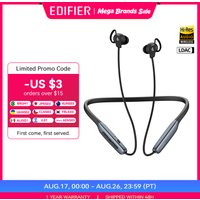 Edifier W280NB Pro Wireless Noise Cancelling Neckband Headphones Bluetooth V5.4 Hi-Res LDAC Sport Earphones IP55 Waterproof image 4