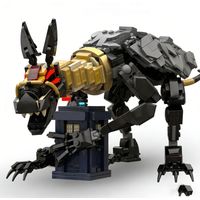 NEW 670PCS MOC Creative Model Sutekh Doctor Who Tardis Building Blocks Assembly Building Blocks Display Birthday Gift Home Set
