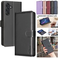 Wallet Flip Anti-theft Case For Samsung Galaxy A56 A36 A26 5G A16 4G A06 A566B A165F Leather Cover RFID Blocking Protective Bags
