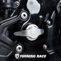 For Kawasaki Z900RS / CAFE / SE 2018โ2026 CNC 3D Frame Pivot Cover Cap Set Aluminum Decorative Plug Protector Accessories