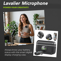 Q8 Wireless Rechargeable Microphone Noise Reduction for Outdoor Interview Fitness Instructor Live Stream Computer Phone Mic