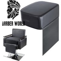 Salon Booster Seat Cushion for Child Hair Cutting Cushion for Styling Chair Barber Beauty Salon Spa Equipment Black