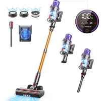 Laresar V7 500W 50000Pa Saugkraft Kabelloser Stabstaubsauger Handstaubsauger Smartes Haushaltsgerät Abnehmbarer Akku Staubbehälter