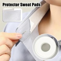 2 rolls White clothing collar protection tape,2.5cmx8m Anti-dirt and sweat-absorbing patch for shirt sleeves and collar