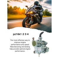 AliExpress NONE Motorcycle Carburetor with Fuel Line For Honda Dax ST50 ST70 CT70 PZ16K K1 K2 K3 K4 CT70 1984 1985 1986 1993 1994 Bike Carb