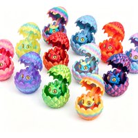 Cute 3D Printed Decorative Ornament Dragon Egg with Little Dragon Inside Suitable for Furniture and Desktop Home Decor Christmas