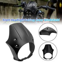 Matte Black Motorcycle Front Headlight Fairing Cover Mask For Honda Rebel CMX 300 500 CMX300 CMX500 2017-2021 2020 2019 2018