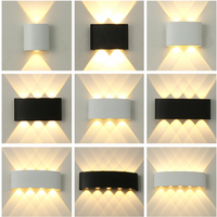 Up and Down LED Wall Lamp Waterproof IP65 Aluminium Interior Wall Light For Bedroom Living Room Corridor Indoor Outdoor Lighting