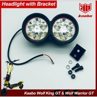 Wolf GT Headlight Bracket LED Light Adapter Base for Kaabo Wolf King GT Warrior GT PRO PLUS King GTR MAX Electric Scooter
