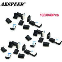 AXSPEED 10/20/40PCS RC Car Cable Clips Fixed Self-Adhesive Cord Management Wire Holder Organizer Clamp Light Clips