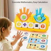 New Educational Puzzle Toys for Children Addition and Subtraction Finger Digit Calculation Learning Cognitive Development Toys