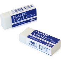 2PCS Bag Deli 7539 Plastic Eraser for 2B Pencils Office And School Supplies Student Eraser