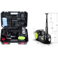 5T 12V Car Electric Hydraulic Digital Jack Lifting SUV Van Garage Emergency Equipment Car Repair Tool