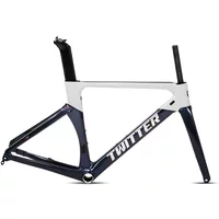 AliExpress NONE TWITTER T800 Carbon Fiber Road Bike Frame+Aluminum Alloy Wheelset+Aluminum Alloy Handlebar+Optional Groupset