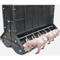 Double-Side Automatic Pig Feeding Trough Plastic Hog Feeders for Farming Equipment Animal Feeders