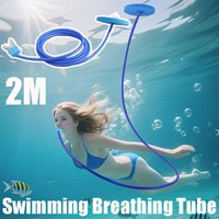Full Dry Snorkel Mask Set, Silicone Freediving Breath Holder, Underwater Swimming Snorkel Gear for Adults, Scuba Diving