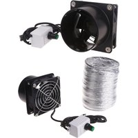 Smoke Absorber Fume Extractor Fan Pipe Duct Exhuast Fan USB Adjustable Speed Welding Fume Absorber With Pipe Ventilation Fan