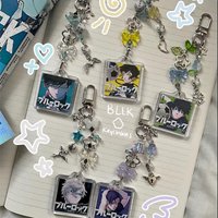 Blue lock keychains anime bag charm character keychains keychain y2k, Isagi Yoichi