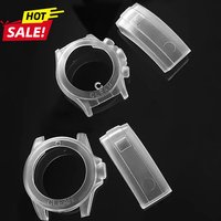 HOT Watch Protective Case Transparent Scratch-proof Waterproof Silicone Protactive for Rolex Water Ghost DayTona 40mmWatch Case