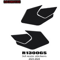 For R 1300 GS R1300GS 2024 2025 3D Epoxy Resin Sticker Side Tank Pads Protection Kit