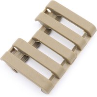 2pcs a set 5 Slot 20mm Picatinny Rail Cover PEQ DBAL M300 M600 Flashlight Pressure Switch Holder Weapon Light Accessories