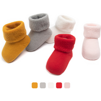 3Pair/lot New baby socks thick warm autumn winter boys girls baby socks