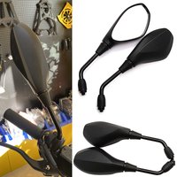 AliExpress JPMotor Accessories Motorcycle Rear View Mirrors Motorbike Black Handlebar End Side Mirror For Scooters ATV Bike Motorcycles 2pcs/Pair