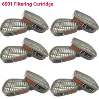 Organic 6001 Cartridge 5N11 Cotton Filter 501 Set Replace For 3m Gas Mask 6200/6800/7502 Painting Respirator Mask Accessories