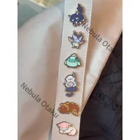 Genshin Impact Wanderer Xiao Durin Neuvillette Yae Miko Zhongli Kinich Kirara Furina Sangonomiya Kokomi Metal Badge Brooch Gift