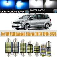 LED Interior Dome Light Bulb Kit For VW Volkswagen Sharan 7M 7N 1995 1996- 2015 2016 2017 2018 2019 2020 Trunk Lamp Canbus