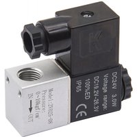 2V025-08 Normally Closed/Opened 12V 24V 220V 1/4" BSP 2 Way 2 Position Air Solenoid Valve 2V025-08 Pneumatic Control Valve