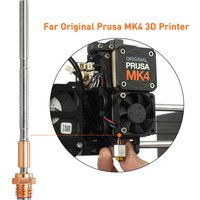 Upgrade Bimetal Heatbreak Throat Adaptor -Copper+Titanium Alloy for Prusa I3 MK4 / XL Nextruder Heaterblock 3D Printer