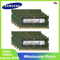 5/10/50PCS SAMSUNG Laptop Memory SODIMM Ram 8GB 4GB 2GB DDR3L DDR3 1333Mhz 1600Mhz SO-DIMM PC3-10600 High Performance Memoria